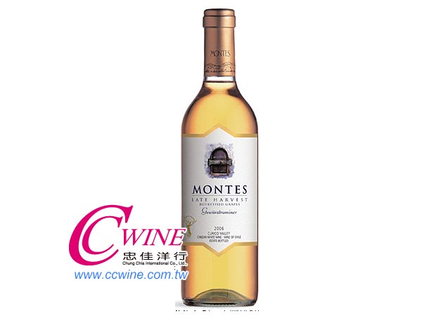 Montes-Late Harvest Botrytised Grape Gewurztraminer  Curico Valley XҴR¶QGs(375ML)