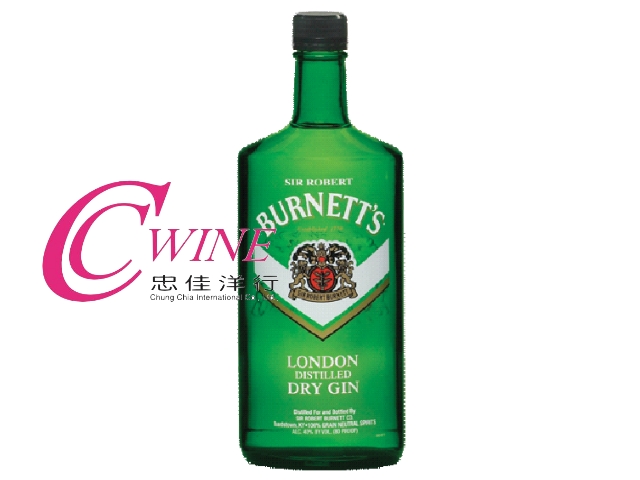 BURNETT'S LONDON  DRY GIN [F]