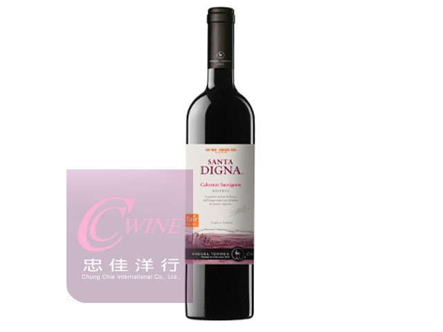 SANTA DIGNA RESERVE CABERNET SAUVIGNON  t}R dĬάs