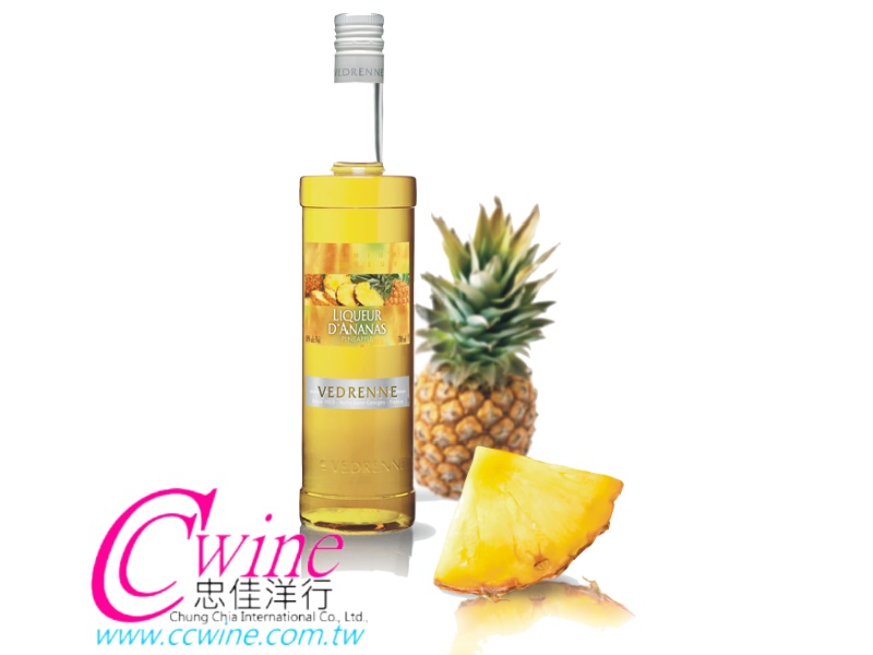 VEDRENNE Pineapple Liqueur kQfstC- Qfs