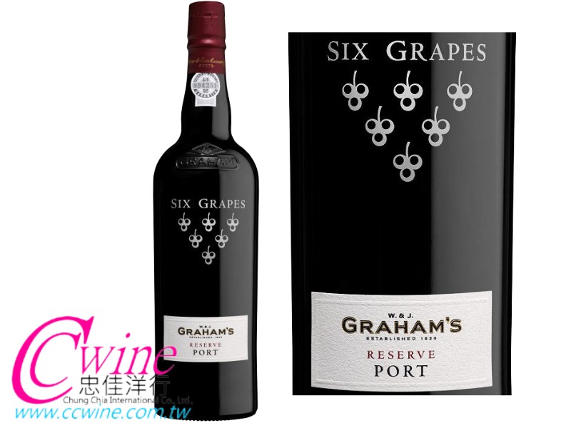 W. & J. Graham's SIX GRAPES RESERVE RUBY PORT Ժ~_۪iSs