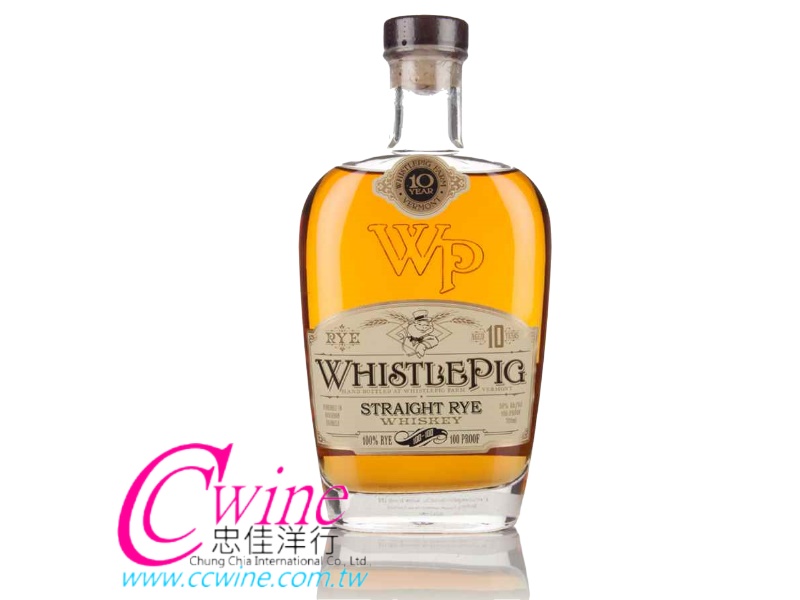 WHISTLEPIG 10 YEAR OLD RYE WHISKEY  WhistlePig fޤQ~@r¤h