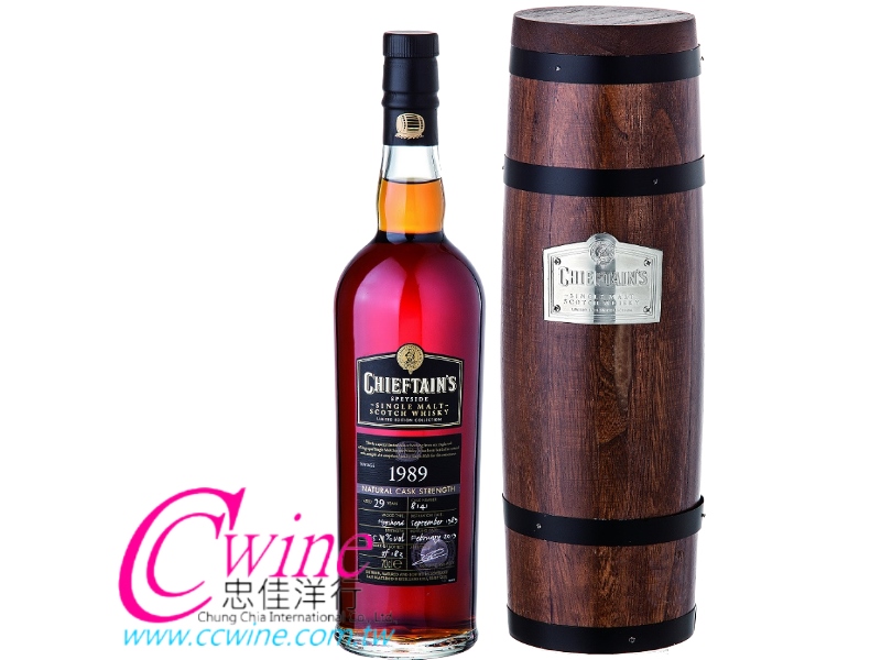 Chieftain's Black Label 1989 Single Malt Natural Cask Strength Ĭѭq1989¤hҭs