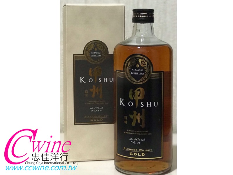 Nirasaki Koshu Gold Blended Whisky Ҧ{韮T GOLDթM¤h