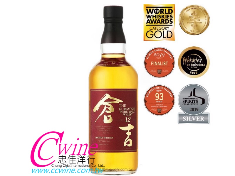 Kurayoshi 12 Years Pure Malt WhiskyܦN12~³¤h