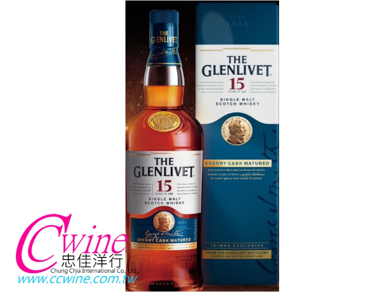 The Glenlivet 15YO(New Oloroso Sherry edition)Q15~@³¤h(Olorsos)