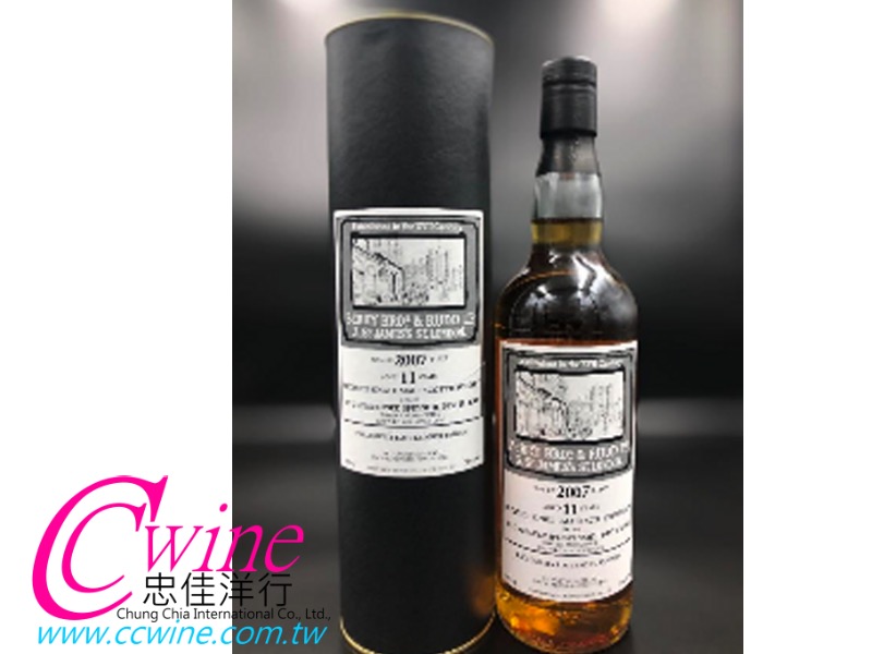 BERRYS OWN SELECTION 2007 An Undisclosed Speyside Distillery, Cask No 13911, Taiwan Exclusiveѿ2007~xWw