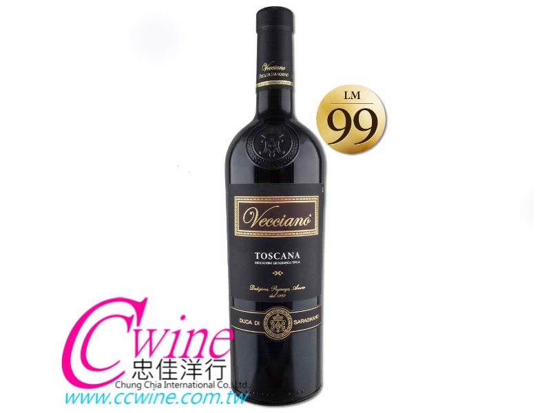 Duca di Saragnano Vecciano Toscana Rosso IGT 2016 ds զds 2016