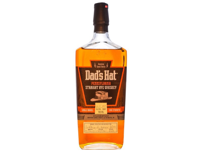 DAD'S HAT PENNSYLVANIA Unfiltered Cask Strength STRAIGHT RYE WHISKEY ѯRULLo {r¤h