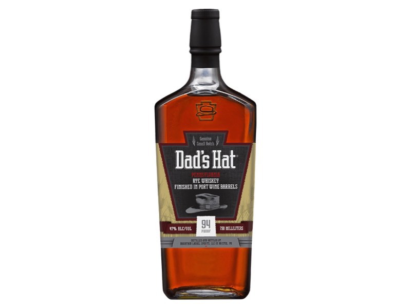 DAD'S HAT PENNSYLVANIA Port Wine Finish RYE WHISKEY ѯRU iS {r¤h