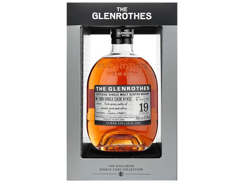 THE GLENROTHES 1999 SINGLE MALT SCOTCH WHISKY (SINGLE CASK #1433)  1999s¤h#1433