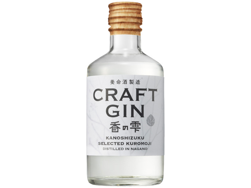 KANOSHIZUKU SELECTED KUROMOJI CRAFT GIN 饻iRs w ^s(300ML)