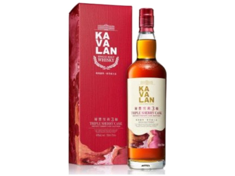 Kavalan Triple Sherry Cask Single Malt Whisky h׳ 3 @ޫ¤h