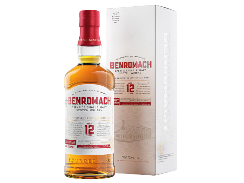 Benromach Aged 12 Years Speyside Single Malt Scotch Whisky Cask Strength, Taiwan Market Exclusive ʼ֪12~j(xWq)