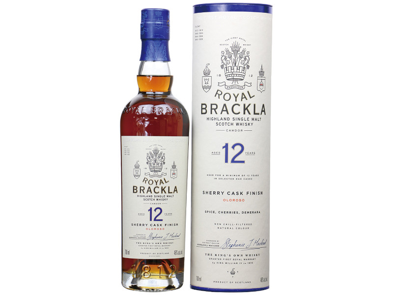 ROYAL BRACKLA 12YO Highland Single Malt Scotch WhiskyӮafJ12~@Ĭ¤h