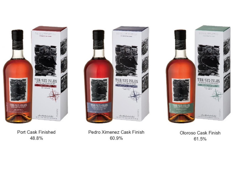 THE SIX ISLES BLENDED MALT SCOTCH WHISKY OLOROSO CASK FINISHĬqOLOROSOhҭs