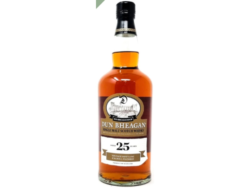 Dun Bheagan 25 Years Old Single Malt Scotch Whisky 25~Ĭ@ޫ¤h