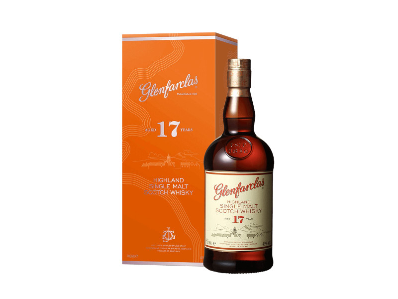 GLENFARCLAS HIGHLAND SINGLE MALT SCOTCH WHISKY AGED 17 YEARS 17~@Ĭ¤h