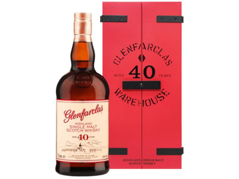 GLENFARCLAS HIGHLAND SINGLE MALT SCOTCH WHISKY AGED40 YEARS 40~@Ĭ¤h