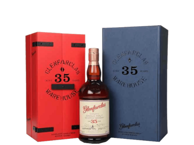 GLENFARCLAS HIGHLAND SINGLE MALT SCOTCH WHISKY AGED 35 YEARS 35~@Ĭ¤h