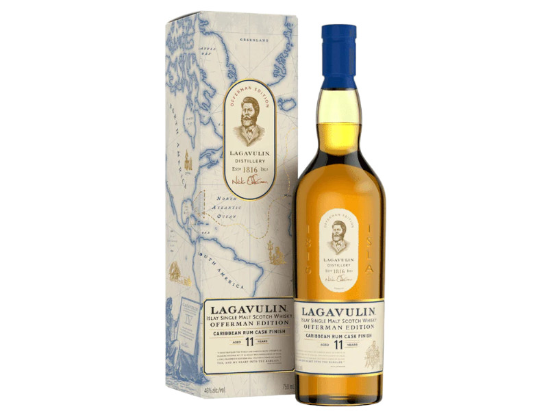 Lagavulin offerman edition caribbean rum cask finish ֥[L 11~ҭw[ǤiL