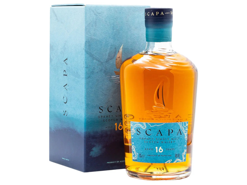 S C A P A ORKNEY SINGLE MALT SCOTCH WHISKY 16 AGED YEARSd 16 ~J@Ĭ¤h